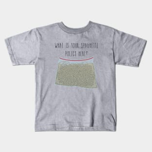 Spaghetti Policy Kids T-Shirt